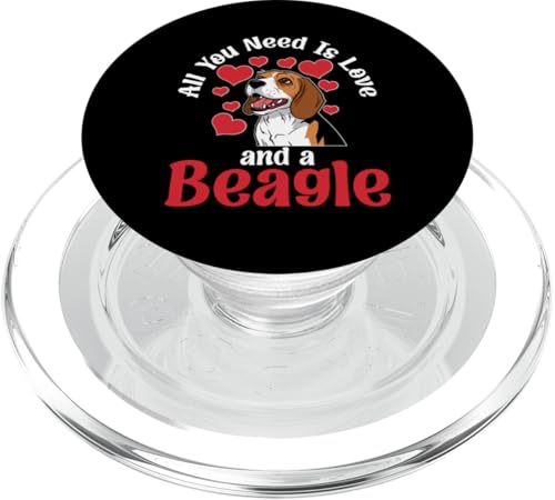 Beagle-Hund PopSockets PopGrip für MagSafe Beagle-Hund PopSockets PopGrip für MagSafe von Beagle Gifts for Men and Women
