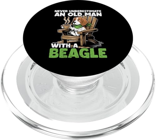 Beagle-Hund PopSockets PopGrip für MagSafe Beagle-Hund PopSockets PopGrip für MagSafe von Beagle Gifts for Men and Women