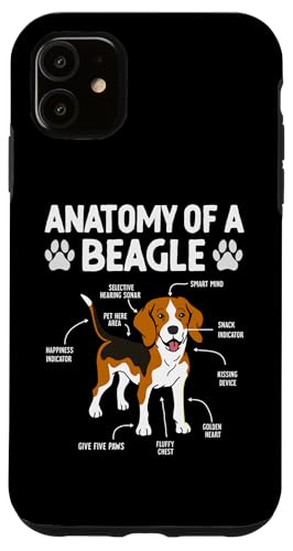 Hülle für iPhone 11 Anatomy Of A Beagle von Beagle Hunde Geschenke für Hundeliebhaber