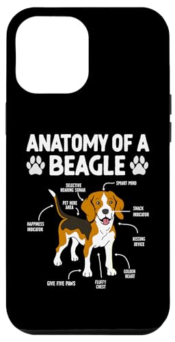 Hülle für iPhone 14 Plus Anatomy Of A Beagle von Beagle Hunde Geschenke für Hundeliebhaber
