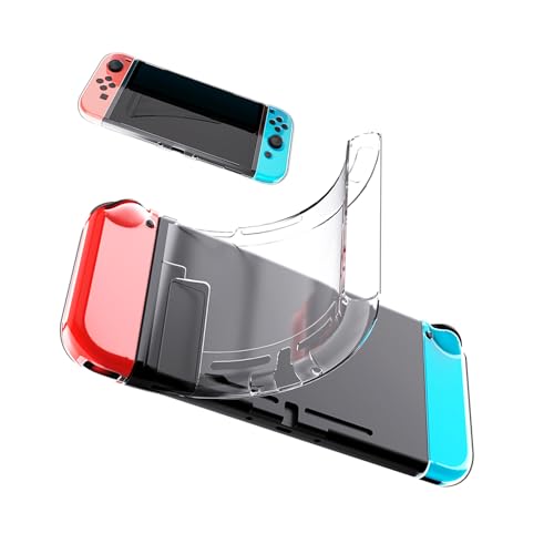 Bealuffe Hülle für Switch Schutzhülle für Switch Transparent TPU Hülle Case for Joy Con Griff Klar Cover für Joycon and für Switch Konsole Bealuffe Hülle für Switch Schutzhülle für Switch Transparent TPU Hülle Case for Joy Con Griff Klar Cover für Joycon and für Switch Konsole von Bealuffe