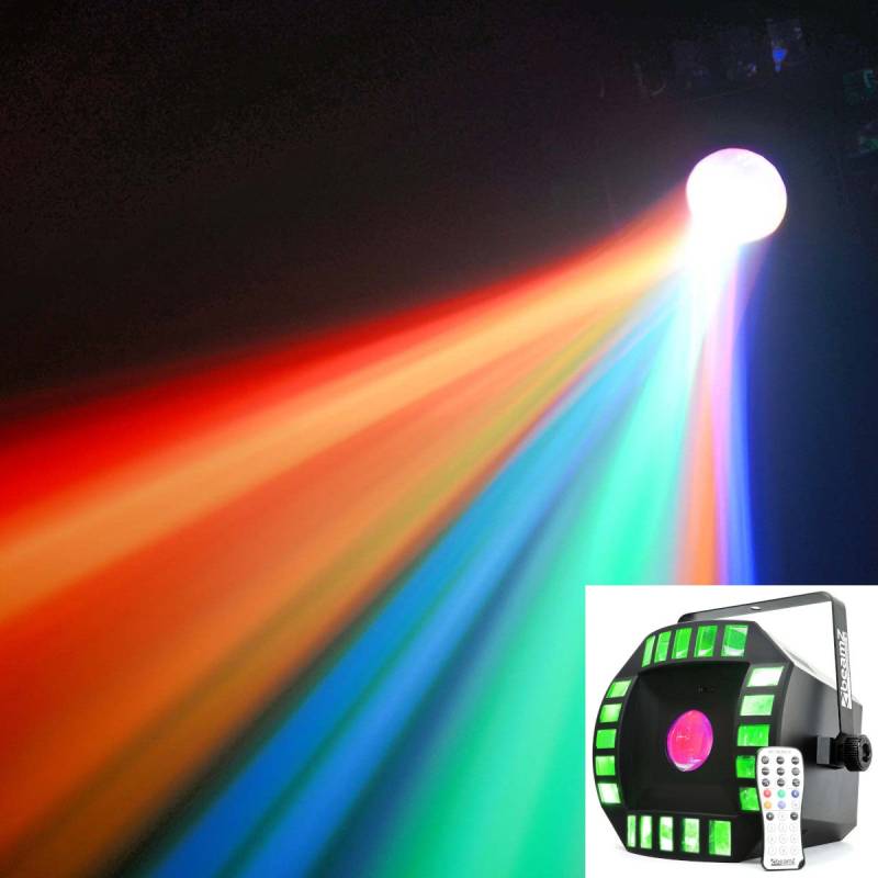 BeamZ CUB4 II Quad-Derby Moonflower Multi-Light Effect von BeamZ