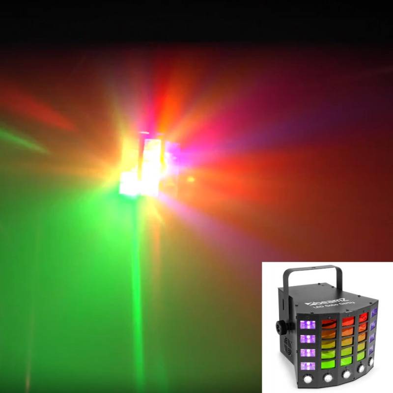 BeamZ Gobo Derby with UV and stroboscope von BeamZ