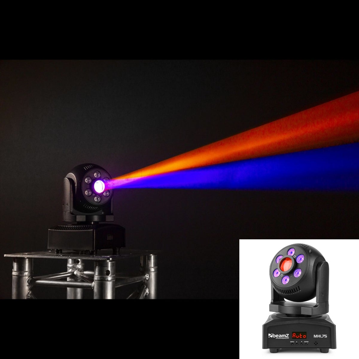 BeamZ MHL75 LED Spot/Wash Moving Head von BeamZ