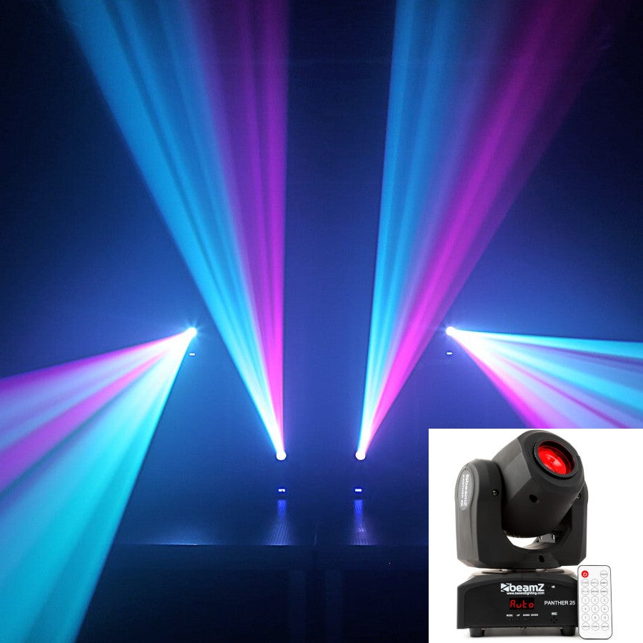 BeamZ Panther 25 LED Spot (7 Colours + White) von BeamZ