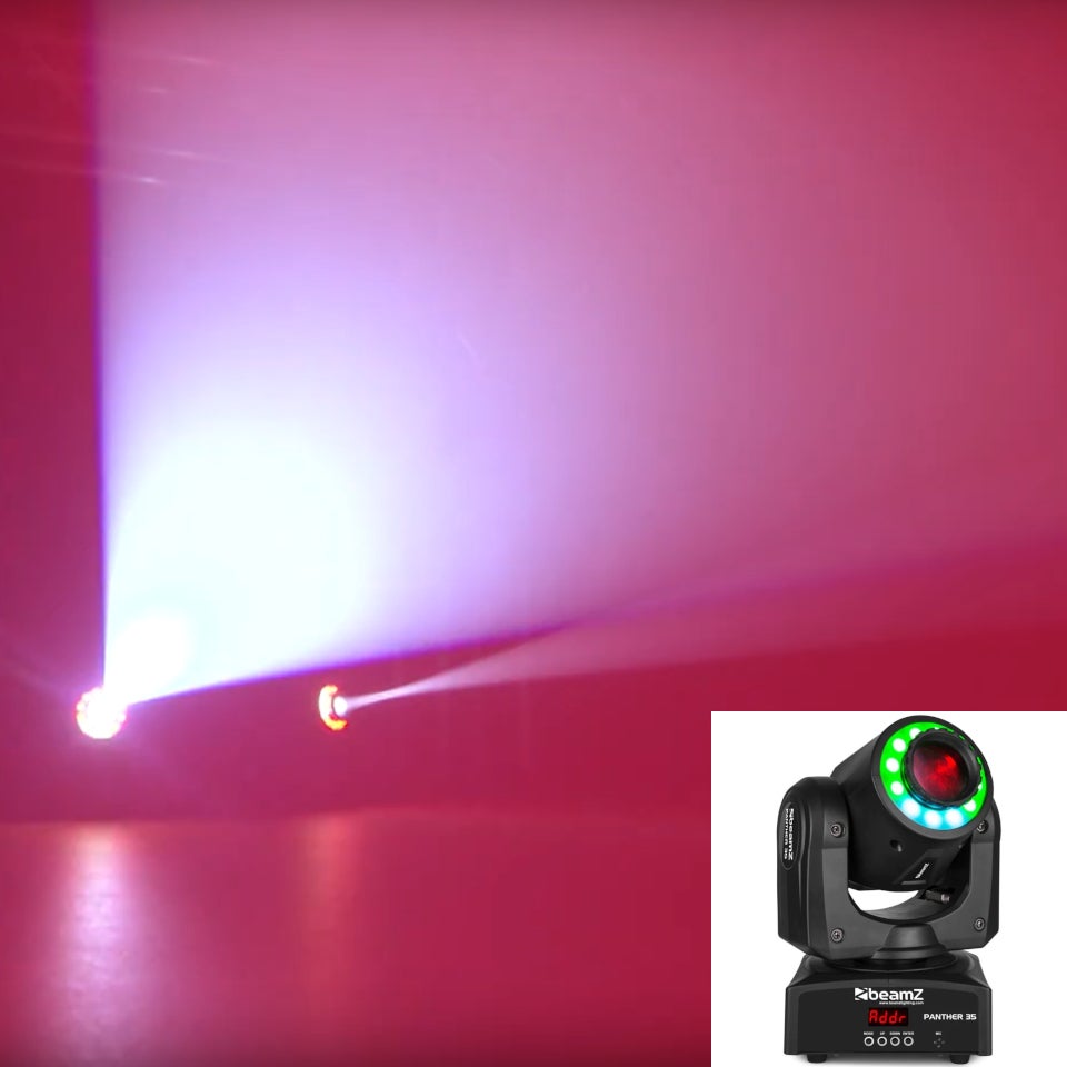 BeamZ Panther 35 LED Spot Moving Head + LED Ring BeamZ Panther 35 LED Spot Moving Head + LED Ring von BeamZ