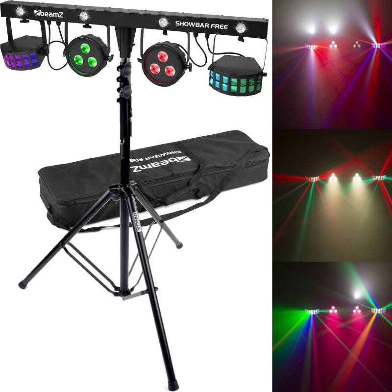 BeamZ Showbar FREE Complete Lighting Bar with Stand + Bag von BeamZ