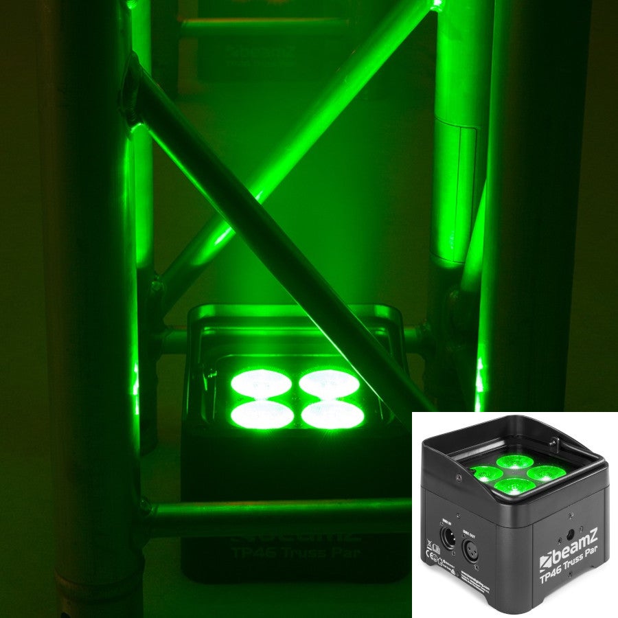 BeamZ TP46 Truss Par LED RGB+UV Spotlight BeamZ TP46 Truss Par LED RGB+UV Spotlight von BeamZ