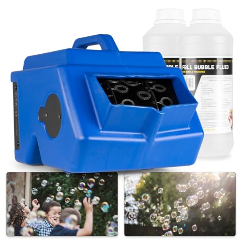 BeamZ B1500 Seifenblasenmaschine mit 2 Liter Flüssigkeit – Inkl. Fernbedienung von Beamz