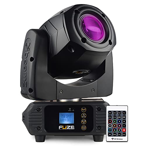 BeamZ FUZE75S Spot Moving Head 75 W LED mit Farb- und Goborädern von Beamz