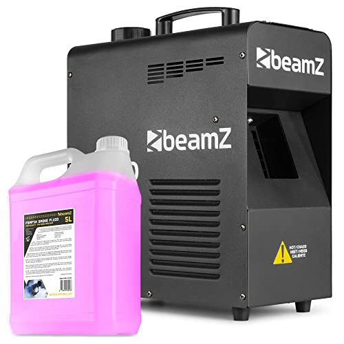 BeamZ H2000 DMX Fazer 1700 W inklusive 5 Liter Nebelfluid von Beamz