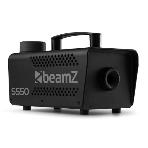 BeamZ S550 Nebelmaschine Mini mit Funk-Fernbedienung, Nebelmaschine Halloween, 550 Watt Mini Rauchmaschine, Fog Machine, Fogger, Smoke Machine für Partys, DJs, Hochzeiten, Bars BeamZ S550 Nebelmaschine Mini mit Funk-Fernbedienung, Nebelmaschine Halloween, 550 Watt Mini Rauchmaschine, Fog Machine, Fogger, Smoke Machine für Partys, DJs, Hochzeiten, Bars von Beamz