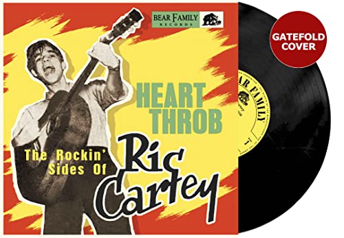Heart Throb - The Rockin' Sides Of Ric Cartey (10inch Vinyl) von Bear Family Records (Bear Family Records)