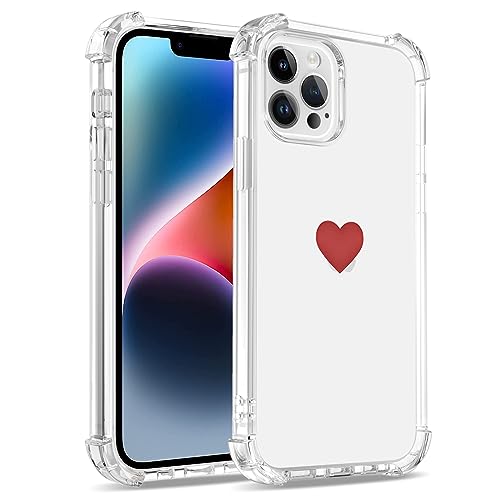 Bear Village Hülle für iPhone 12 Pro Max, Anti-Gelb Stoßfest Durchsichtig Handyhülle, Dünne Weiche TPU Silikon Kratzfest Hülle für iPhone 12 Pro Max (6.7 inch), Muster-26 von Bear Village
