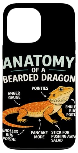 Anatomie eines Pogona-Reptilien-Herpetologie-Bartdrachen Hülle für iPhone 13 Pro Max Anatomie eines Pogona-Reptilien-Herpetologie-Bartdrachen Hülle für iPhone 13 Pro Max von Bearded Dragon Pet Reptile Care