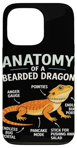 Anatomie eines Pogona-Reptilien-Herpetologie-Bartdrachen Hülle für iPhone 13 Pro Anatomie eines Pogona-Reptilien-Herpetologie-Bartdrachen Hülle für iPhone 13 Pro von Bearded Dragon Pet Reptile Care
