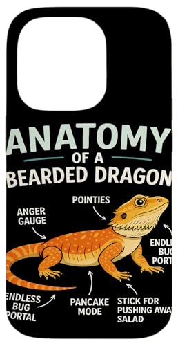 Anatomie eines Pogona-Reptilien-Herpetologie-Bartdrachen Hülle für iPhone 14 Pro Anatomie eines Pogona-Reptilien-Herpetologie-Bartdrachen Hülle für iPhone 14 Pro von Bearded Dragon Pet Reptile Care