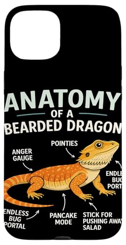 Anatomie eines Pogona-Reptilien-Herpetologie-Bartdrachen Hülle für iPhone 15 Plus Anatomie eines Pogona-Reptilien-Herpetologie-Bartdrachen Hülle für iPhone 15 Plus von Bearded Dragon Pet Reptile Care