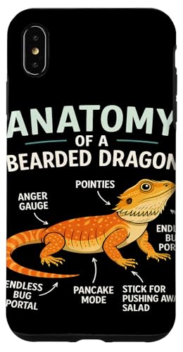 Anatomie eines Pogona-Reptilien-Herpetologie-Bartdrachen Hülle für iPhone XS Max Anatomie eines Pogona-Reptilien-Herpetologie-Bartdrachen Hülle für iPhone XS Max von Bearded Dragon Pet Reptile Care