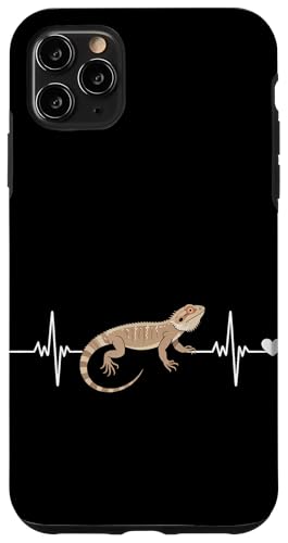Heartbeat EKG Pogona Reptil Herpetologie Bartagame Hülle für iPhone 11 Pro Max Heartbeat EKG Pogona Reptil Herpetologie Bartagame Hülle für iPhone 11 Pro Max von Bearded Dragon Pet Reptile Care