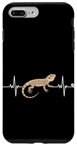 Heartbeat EKG Pogona Reptil Herpetologie Bartagame Hülle für iPhone 7 Plus/8 Plus Heartbeat EKG Pogona Reptil Herpetologie Bartagame Hülle für iPhone 7 Plus/8 Plus von Bearded Dragon Pet Reptile Care