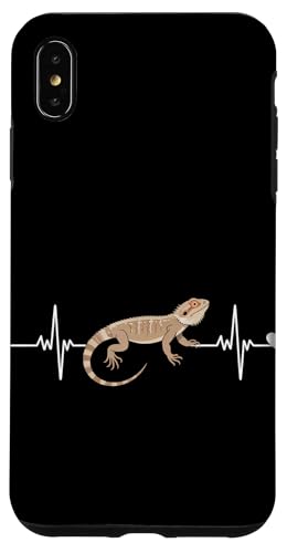 Heartbeat EKG Pogona Reptil Herpetologie Bartagame Hülle für iPhone XS Max Heartbeat EKG Pogona Reptil Herpetologie Bartagame Hülle für iPhone XS Max von Bearded Dragon Pet Reptile Care
