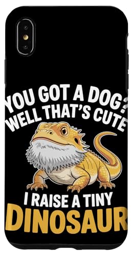 I Raised Tiny Dinosaurier Pogona Reptil Bartdrache Hülle für iPhone XS Max I Raised Tiny Dinosaurier Pogona Reptil Bartdrache Hülle für iPhone XS Max von Bearded Dragon Pet Reptile Care