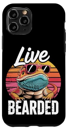 Live Bearded Pogona Reptil mit Sonnenbrille Bartdrache Hülle für iPhone 11 Pro Live Bearded Pogona Reptil mit Sonnenbrille Bartdrache Hülle für iPhone 11 Pro von Bearded Dragon Pet Reptile Care
