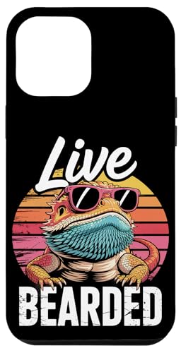 Live Bearded Pogona Reptil mit Sonnenbrille Bartdrache Hülle für iPhone 12 Pro Max Live Bearded Pogona Reptil mit Sonnenbrille Bartdrache Hülle für iPhone 12 Pro Max von Bearded Dragon Pet Reptile Care