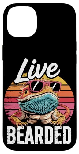 Live Bearded Pogona Reptil mit Sonnenbrille Bartdrache Hülle für iPhone 14 Plus Live Bearded Pogona Reptil mit Sonnenbrille Bartdrache Hülle für iPhone 14 Plus von Bearded Dragon Pet Reptile Care