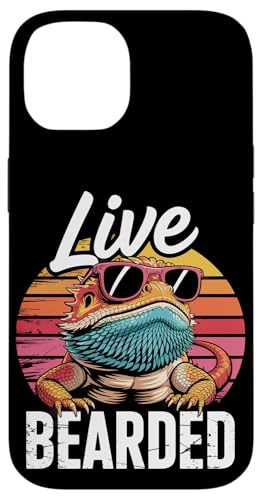 Live Bearded Pogona Reptil mit Sonnenbrille Bartdrache Hülle für iPhone 14 Live Bearded Pogona Reptil mit Sonnenbrille Bartdrache Hülle für iPhone 14 von Bearded Dragon Pet Reptile Care