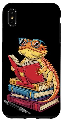 Pogona Lesebücher Reptilien Bücherwurm Bartdrache Hülle für iPhone XS Max Pogona Lesebücher Reptilien Bücherwurm Bartdrache Hülle für iPhone XS Max von Bearded Dragon Pet Reptile Care