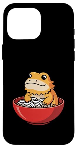 Ramen Nudeln Pogona Reptil Herpetologie Bartagamente Hülle für iPhone 16 Pro Max Ramen Nudeln Pogona Reptil Herpetologie Bartagamente Hülle für iPhone 16 Pro Max von Bearded Dragon Pet Reptile Care