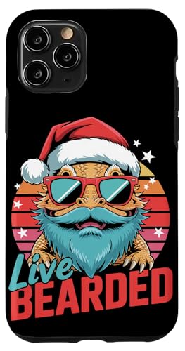 Retro Weihnachten Bearded Pogona Sonnenbrille Bartdrache Hülle für iPhone 11 Pro Retro Weihnachten Bearded Pogona Sonnenbrille Bartdrache Hülle für iPhone 11 Pro von Bearded Dragon Pet Reptile Care