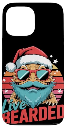 Retro Weihnachten Bearded Pogona Sonnenbrille Bartdrache Hülle für iPhone 13 Pro Max Retro Weihnachten Bearded Pogona Sonnenbrille Bartdrache Hülle für iPhone 13 Pro Max von Bearded Dragon Pet Reptile Care