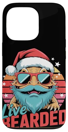 Retro Weihnachten Bearded Pogona Sonnenbrille Bartdrache Hülle für iPhone 13 Pro Retro Weihnachten Bearded Pogona Sonnenbrille Bartdrache Hülle für iPhone 13 Pro von Bearded Dragon Pet Reptile Care