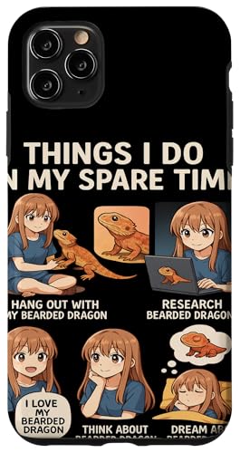 Things I Do In My Spare Time Pogona Reptile Bartdrache Hülle für iPhone 11 Pro Max Things I Do In My Spare Time Pogona Reptile Bartdrache Hülle für iPhone 11 Pro Max von Bearded Dragon Pet Reptile Care