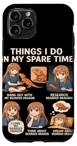 Things I Do In My Spare Time Pogona Reptile Bartdrache Hülle für iPhone 11 Pro Things I Do In My Spare Time Pogona Reptile Bartdrache Hülle für iPhone 11 Pro von Bearded Dragon Pet Reptile Care