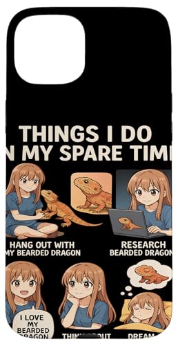 Things I Do In My Spare Time Pogona Reptile Bartdrache Hülle für iPhone 15 Plus Things I Do In My Spare Time Pogona Reptile Bartdrache Hülle für iPhone 15 Plus von Bearded Dragon Pet Reptile Care