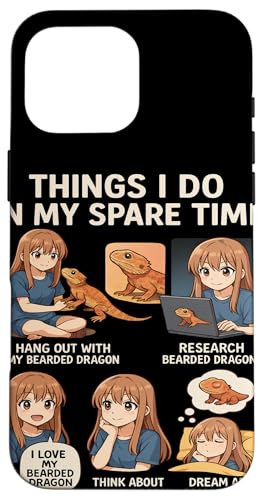 Things I Do In My Spare Time Pogona Reptile Bartdrache Hülle für iPhone 16 Pro Max Things I Do In My Spare Time Pogona Reptile Bartdrache Hülle für iPhone 16 Pro Max von Bearded Dragon Pet Reptile Care