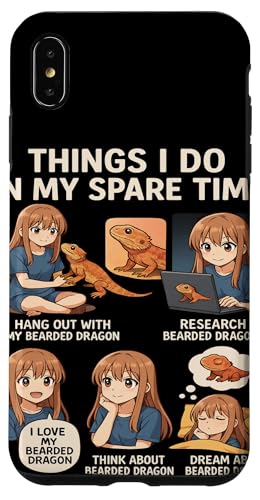 Things I Do In My Spare Time Pogona Reptile Bartdrache Hülle für iPhone XS Max Things I Do In My Spare Time Pogona Reptile Bartdrache Hülle für iPhone XS Max von Bearded Dragon Pet Reptile Care