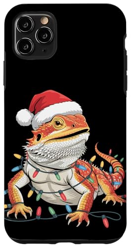 Weihnachtsbeleuchtung Reptil Pogona Herpetologie Bartdrache Hülle für iPhone 11 Pro Max Weihnachtsbeleuchtung Reptil Pogona Herpetologie Bartdrache Hülle für iPhone 11 Pro Max von Bearded Dragon Pet Reptile Care