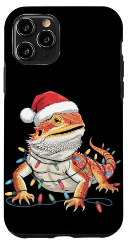 Weihnachtsbeleuchtung Reptil Pogona Herpetologie Bartdrache Hülle für iPhone 11 Pro Weihnachtsbeleuchtung Reptil Pogona Herpetologie Bartdrache Hülle für iPhone 11 Pro von Bearded Dragon Pet Reptile Care