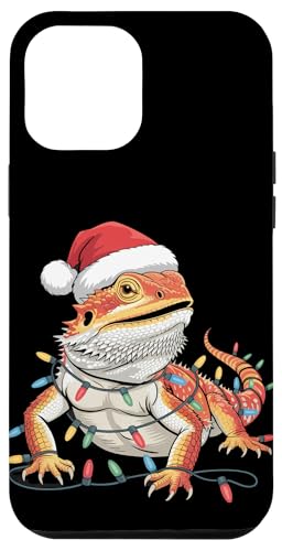 Weihnachtsbeleuchtung Reptil Pogona Herpetologie Bartdrache Hülle für iPhone 12 Pro Max Weihnachtsbeleuchtung Reptil Pogona Herpetologie Bartdrache Hülle für iPhone 12 Pro Max von Bearded Dragon Pet Reptile Care