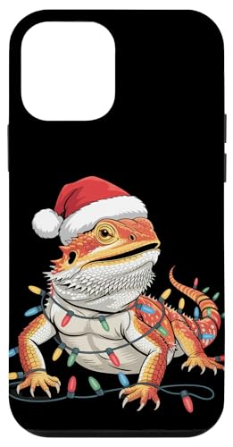 Weihnachtsbeleuchtung Reptil Pogona Herpetologie Bartdrache Hülle für iPhone 12 mini Weihnachtsbeleuchtung Reptil Pogona Herpetologie Bartdrache Hülle für iPhone 12 mini von Bearded Dragon Pet Reptile Care
