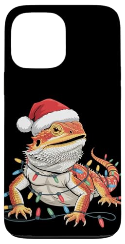 Weihnachtsbeleuchtung Reptil Pogona Herpetologie Bartdrache Hülle für iPhone 13 Pro Max Weihnachtsbeleuchtung Reptil Pogona Herpetologie Bartdrache Hülle für iPhone 13 Pro Max von Bearded Dragon Pet Reptile Care