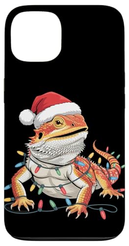 Weihnachtsbeleuchtung Reptil Pogona Herpetologie Bartdrache Hülle für iPhone 13 Weihnachtsbeleuchtung Reptil Pogona Herpetologie Bartdrache Hülle für iPhone 13 von Bearded Dragon Pet Reptile Care
