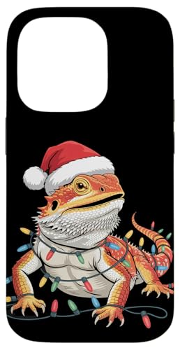 Weihnachtsbeleuchtung Reptil Pogona Herpetologie Bartdrache Hülle für iPhone 14 Pro Weihnachtsbeleuchtung Reptil Pogona Herpetologie Bartdrache Hülle für iPhone 14 Pro von Bearded Dragon Pet Reptile Care