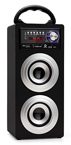 Beatfoxx Beachside BS-20BTS portabler Bluetooth-Lautsprecher - Tragbare Akku-Lautsprecherbox mit USB und SD-Anschlüssen - UKW-Radio, AUX-Eingang, Tragegriff und Fernbedienung - Silber Beatfoxx Beachside BS-20BTS portabler Bluetooth-Lautsprecher - Tragbare Akku-Lautsprecherbox mit USB und SD-Anschlüssen - UKW-Radio, AUX-Eingang, Tragegriff und Fernbedienung - Silber von Beatfoxx
