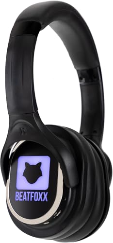 Beatfoxx SDH-340 Silent Disco V2 Kopfhörer USB-C - Stereo Funk-Kopfhörer - Erweiterung von Silent Disco V2-Sets - Kanal LED-Beleuchtung - kabelloser Partyspaß - über 10 Stunden Akkulaufzeit von Beatfoxx